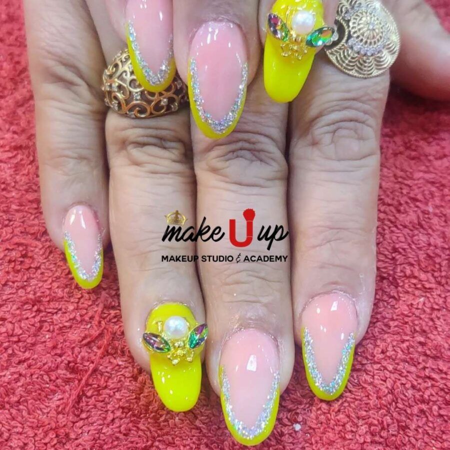 Nail extensions in just ₹700 / best place in Delhi for nail extensions  #nailextensions #nailart - YouTube